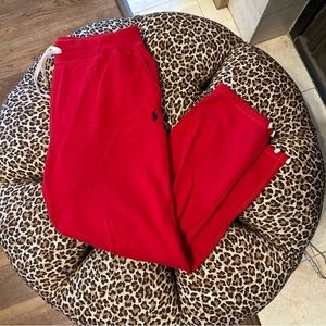 Red Polo Ralph Lauren Sweatpants Xl Excellent Condition